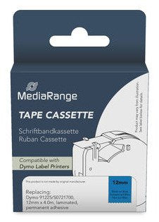 EAN 4260459619130 - MediaRange MRDY91225 cinta para impresora de etiquetas Negro sobre azul imagen 2