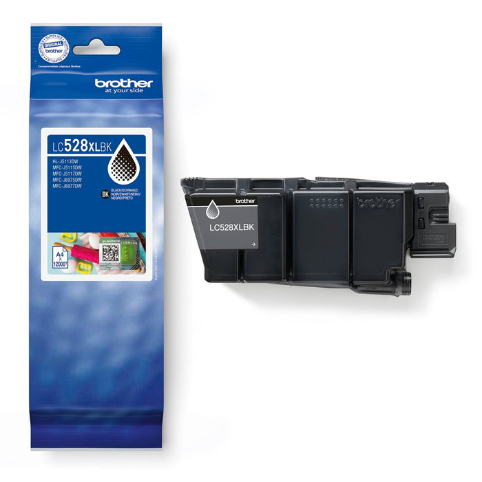 EAN 4977766847360 - Brother LC528XLBK cartucho de tinta 1 pieza(s) Original Ultra High Yield Negro imagen 3