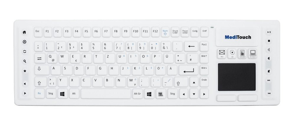 EAN 4260182240601 - Baaske Medical BLT02 teclado Médico RF inalámbrico QWERTZ Alemán Blanco imagen 1