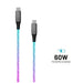 EAN 8591680149001 - FIXED FIXDLED-CC-RA cable USB 1,2 m USB C Multicolor imagen 1