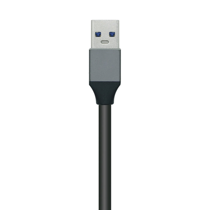 EAN 8436574705546 - AISENS A106-0507 hub de interfaz USB 3.2 Gen 1 (3.1 Gen 1) Type-A 5000 Mbit/s Gris imagen 3