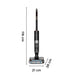 EAN 3221616163355 - Rowenta X-Clean 7 GZ5736E0 aspiradora de pie y escoba eléctrica Aspiradora escoba 2 en 1 Batería Seca y h imagen 2