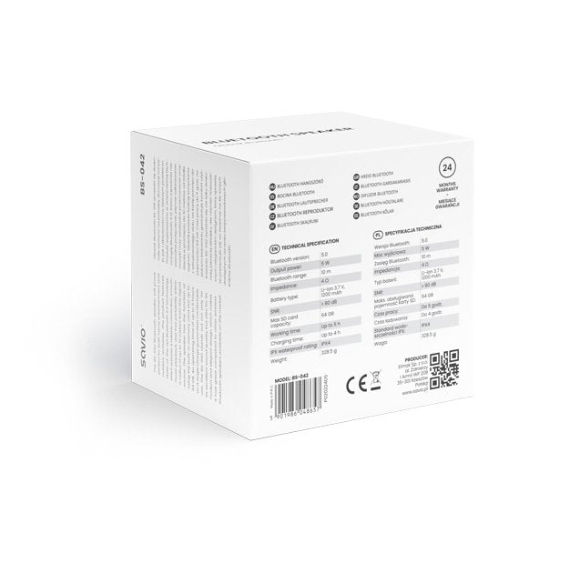 EAN 5901986048657 - Savio BS-042 altavoz Azul Inalámbrico 5 W imagen 5