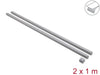 EAN 4043619220892 - DeLOCK 22089 organizador de cables Universal Panel guíacables Gris 2 pieza(s) imagen 1
