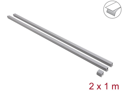 EAN 4043619220892 - DeLOCK 22089 organizador de cables Universal Panel guíacables Gris 2 pieza(s) imagen 1