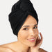 EAN 4013165167545 - MÖVE 273397563-027067-199 toalla turbante para secar el pelo Negro Algodón imagen 1