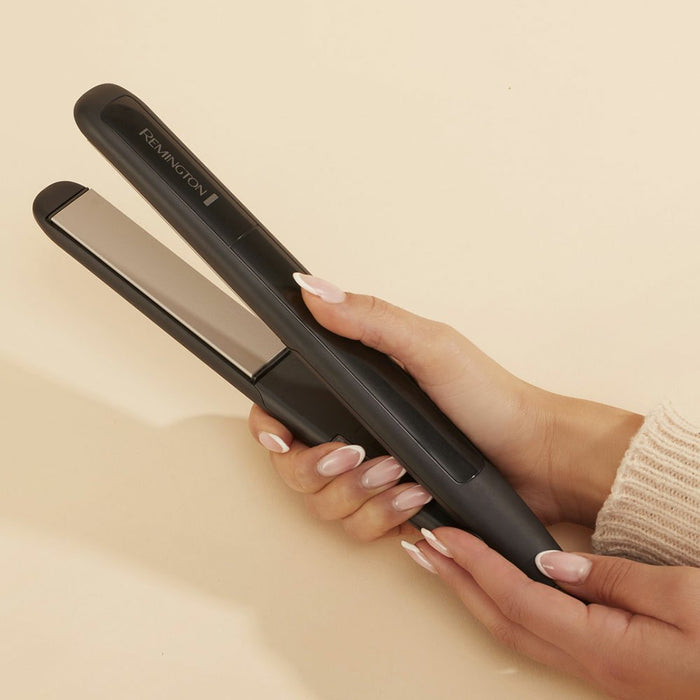 EAN 5038061152272 - Remington Ceramic Straight 215 Plancha de pelo Caliente Negro 1,8 m imagen 3