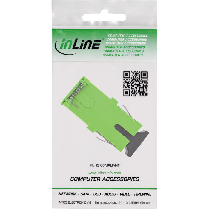 EAN 4043718333073 - InLine 89992F adaptador de fibra óptica SC/SC 1 pieza(s) Verde imagen 3