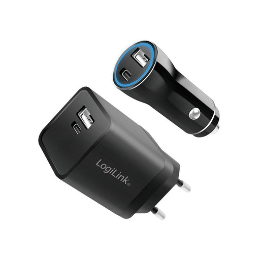 EAN 4052792068641 - LogiLink PA0300 cargador de dispositivo móvil Universal Negro Corriente alterna, Encendedor de cigarrillo imagen 2