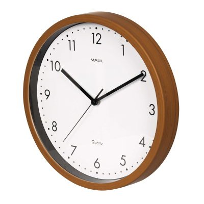 EAN 4002390096355 - MAUL 9051476 reloj de mesa o pared Reloj de cuarzo Alrededor Blanco, Madera imagen 4