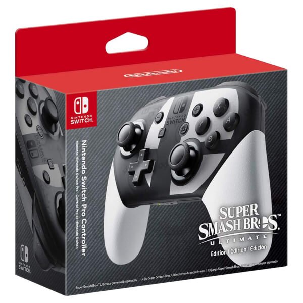 EAN 4902370540031 - Nintendo Switch Pro Controller Super Smash Bros. Ultimate Edition Negro, Gris, Blanco Bluetooth Gamepad A imagen 3