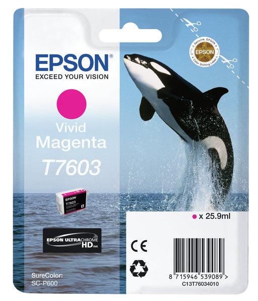 EAN 8715946733746 - Epson C13T76034N10 cartucho de tinta 1 pieza(s) Original Magenta vivo imagen 1