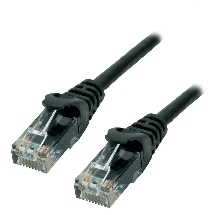 EAN 3700224736408 - MCL Cordon ethernet categorie 6 non blinde 3m, noir cable de red Negro Cat6 U/UTP (UTP) Alrededor imagen 1