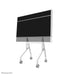 EAN 8717371449940 - Neomounts FL50-515WH1 mueble y soporte para dispositivo multimedia Blanco Panel plano Mesita con ruedas p imagen 6