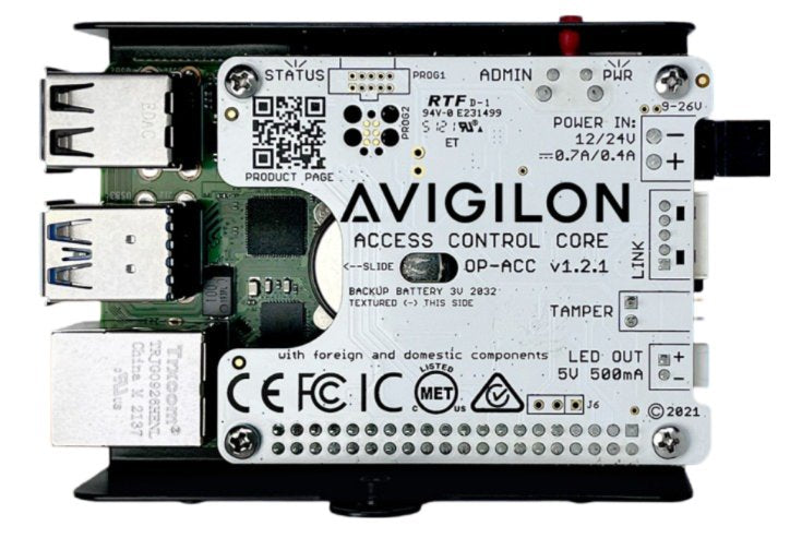 EAN 5715063755518 - Avigilon OP-CR-ACC accesorio para el controlador de acceso a la lectura Módulo de expansión imagen 1