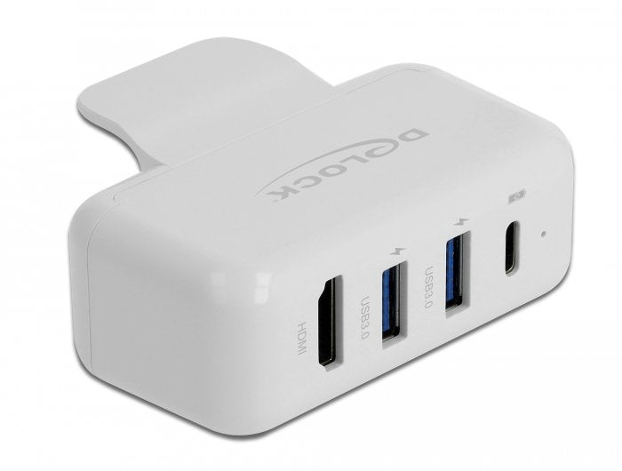 EAN 4043619640805 - DeLOCK 64080 base para portátil y replicador de puertos USB 2.0 Type-C Blanco imagen 1