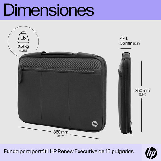 EAN 4573595784977 - HP Renew Executive 14.1 Laptop Sleeve 35,8 cm (14.1") Negro imagen 2