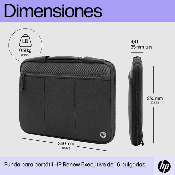 EAN 4573595784977 - HP Renew Executive 14.1 Laptop Sleeve 35,8 cm (14.1") Negro imagen 2