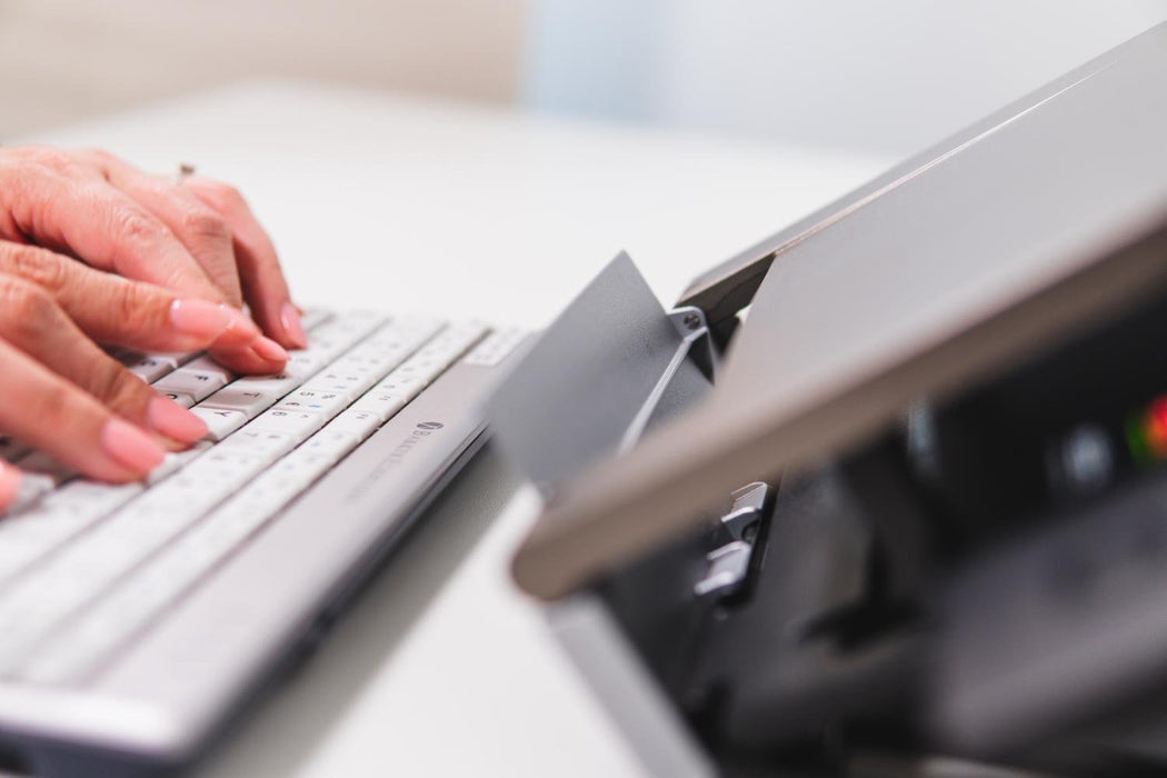 EAN 8719274677123 - BakkerElkhuizen Ergo-Q 330 Circular Soporte para ordenador portátil Negro, Gris 43,2 cm (17") imagen 6