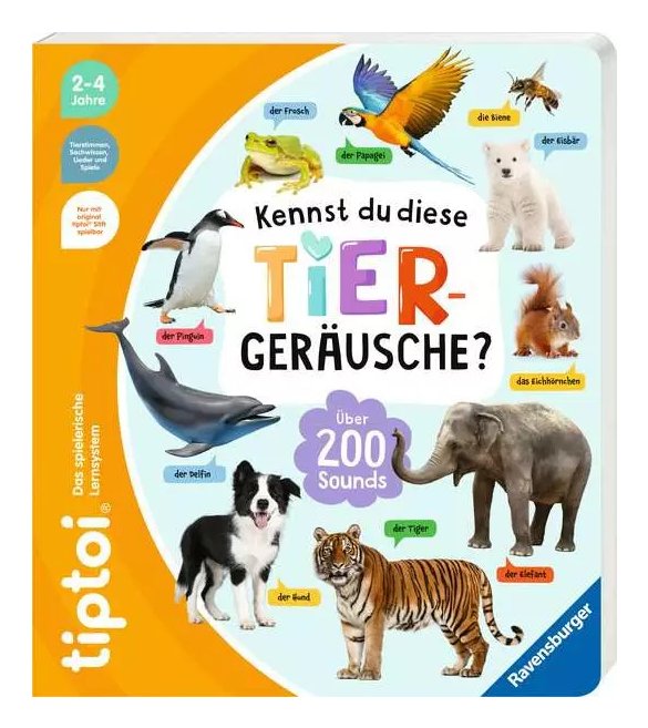 EAN 9783473493036 - tiptoi 49303 libro Animales Alemán 24 páginas Tapa dura imagen 1