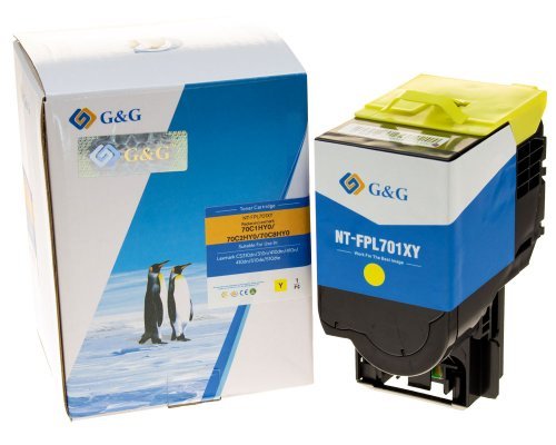 EAN 6941784790616 - G&G NT-CL701XFY cartucho de tóner 1 pieza(s) Compatible Amarillo imagen 2
