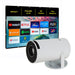 EAN 2521052419063 - iggual IGG318973+IGG318126 videoproyector 120 lúmenes ANSI 720p (1280x720) Blanco imagen 1