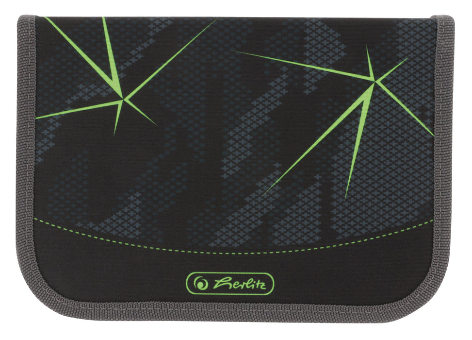 EAN 4008110370675 - Herlitz FiloActive Plus DIN Wild Life juego de mochila escolar Niño Poliéster Negro, Verde imagen 10