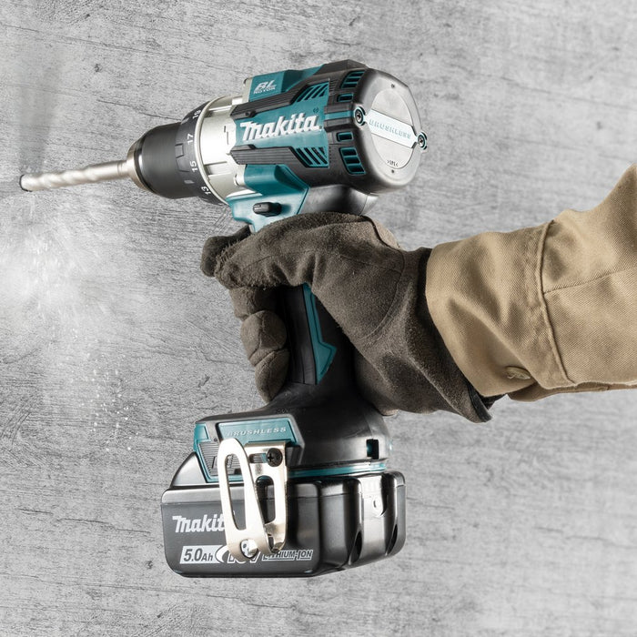 EAN 0088381775663 - Makita DHP489RTJ destornillador eléctrico y llave de impacto 1800 RPM Negro, Azul imagen 23