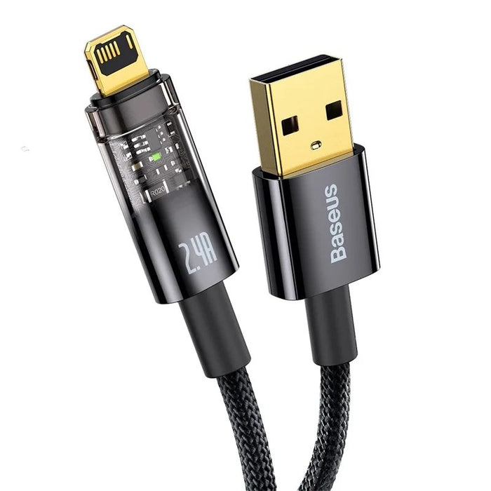 EAN 6932172605773 - Baseus CATS000501 cable de conector Lightning 2 m Negro imagen 3