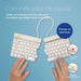 EAN 8719274492146 - R-Go Tools RGOSBNDWLWH teclado Oficina Nórdico imagen 12