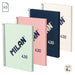 EAN 8411574110378 - Milan 57151E80X4 cuaderno y block A5 80 hojas Colores surtidos imagen 1