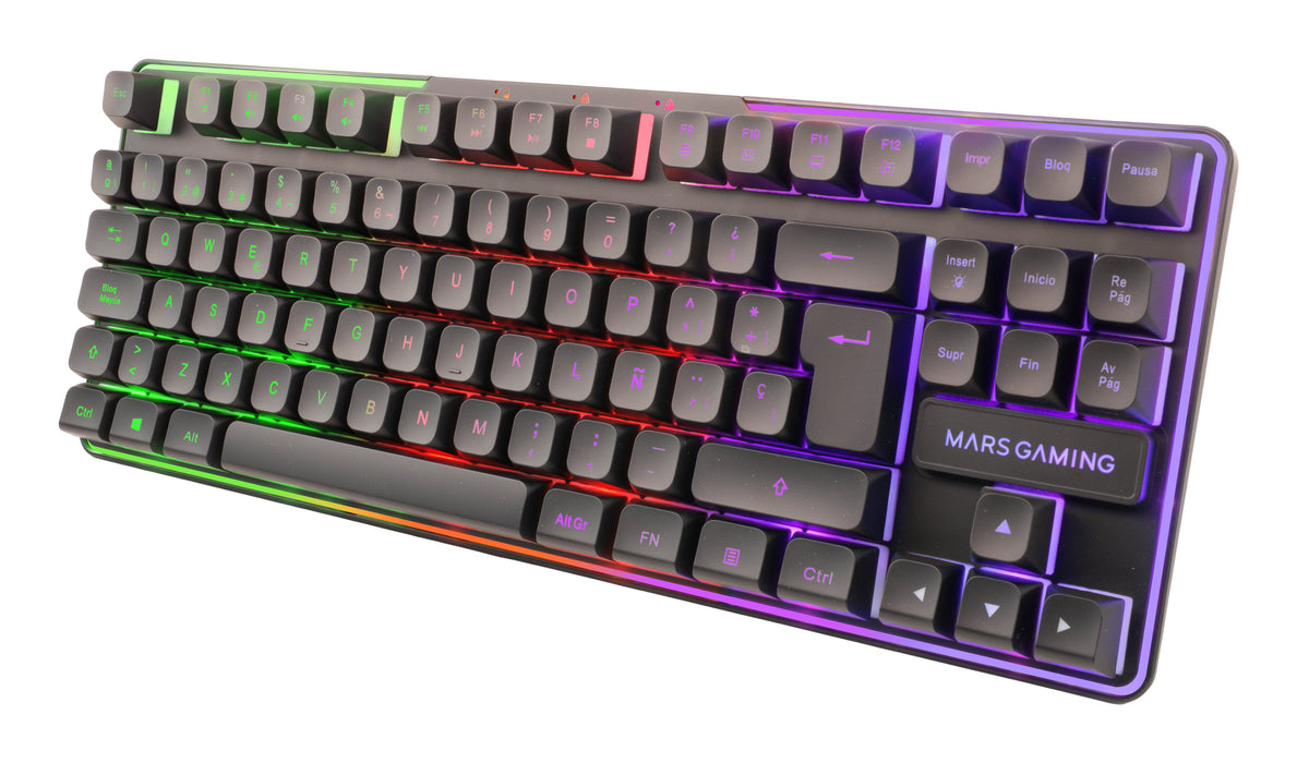 EAN 8435693111771 - Mars Gaming MCPWTKLFR teclado Ratón incluido Juego RF inalámbrica + USB AZERTY Francés Negro imagen 3