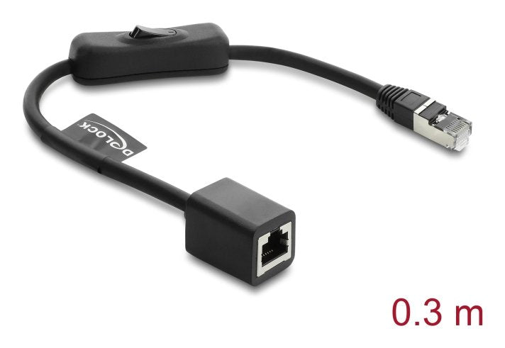 EAN 4043619815630 - DeLOCK 81563 cable de red Negro 0,3 m Cat6 F/UTP (FTP) imagen 1