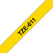 EAN 4977766686624 - Brother TZE-611 cinta para impresora de etiquetas Negro sobre amarillo imagen 1