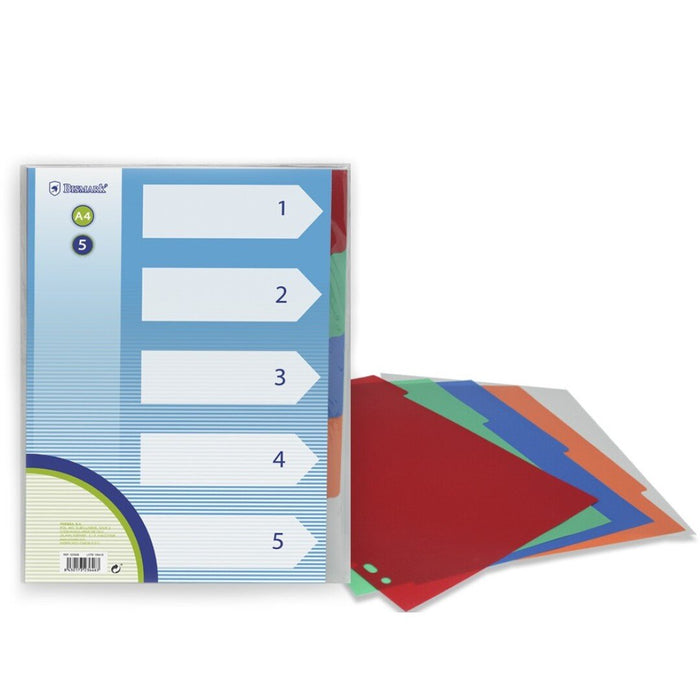 EAN 8430173236463 - Bismark 323646 divisor Azul, Verde, Gris, Naranja, Rojo 5 pieza(s) imagen 1