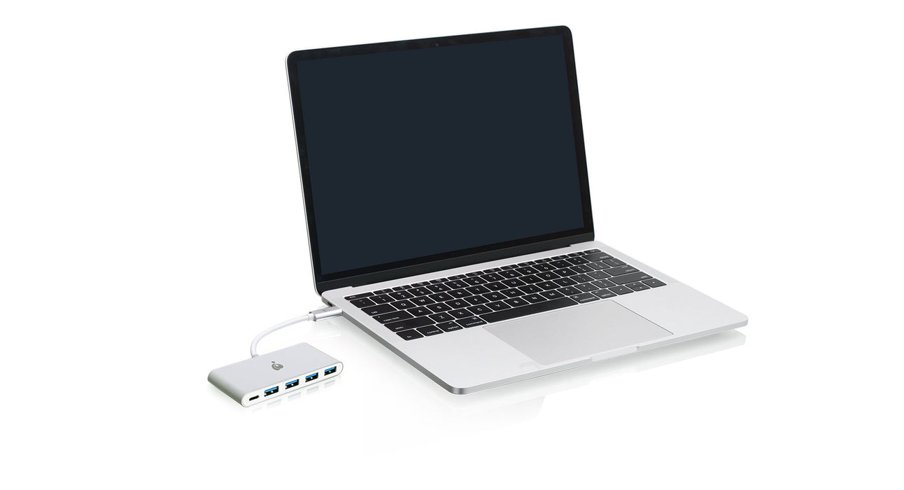 EAN 0881317515766 - iogear GUH3C4PD hub de interfaz USB 3.2 Gen 1 (3.1 Gen 1) Type-C 5000 Mbit/s Blanco imagen 3