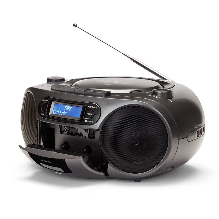 EAN 8435256897739 - Aiwa BBTC-660DAB/MG Analógico y digital 4 W DAB+, FM Gris Reproducción MP3 imagen 9