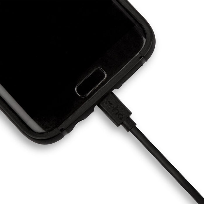 EAN 0742832884303 - Veho VCL-001-M-20CM cable USB USB 2.0 0,2 m USB A Micro-USB B Negro imagen 3