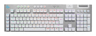 EAN 5099206121324 - Logitech G G915 X LIGHTSPEED teclado Juego USB + RF Wireless + Bluetooth AZERTY Francés Blanco imagen 1