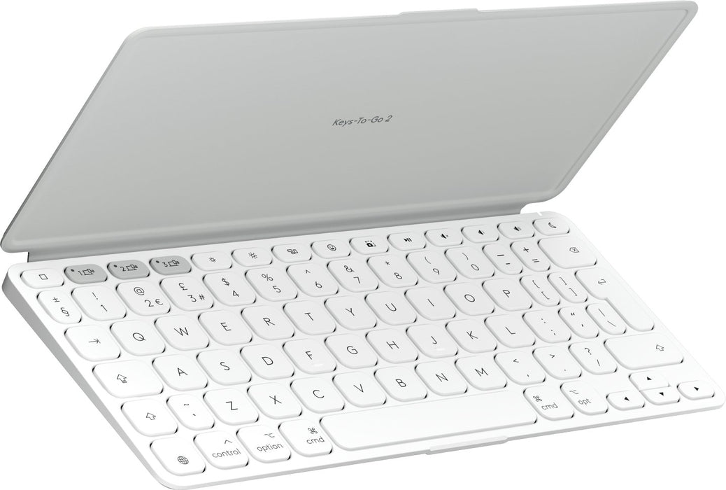 EAN 5099206126213 - Logitech 920-013018 teclado para móvil QWERTY Internacional de EE.UU. Bluetooth Blanco imagen 1