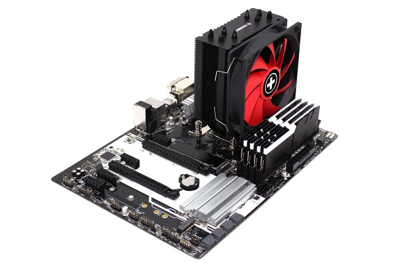 EAN 4044953501340 - Xilence M704 Procesador Enfriador 12 cm Negro, Rojo imagen 9