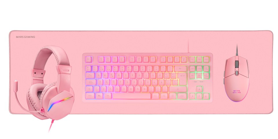 EAN 8435693103660 - Mars Gaming MCP-RGB3P teclado Ratón incluido Juego USB imagen 2