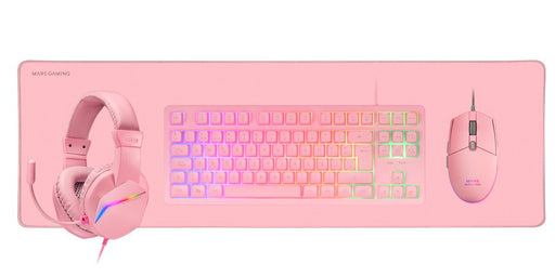 EAN 8435693103646 - Mars Gaming MCP-RGB3P teclado Ratón incluido Juego USB QWERTY imagen 2