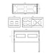 EAN 4043718284856 - InLine 19104D armario rack 4U Bastidor de pared Gris imagen 4