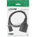 EAN 4043718281558 - InLine 16659K cable de transmisión Negro 0,5 m Enchufe tipo F C14 acoplador imagen 2