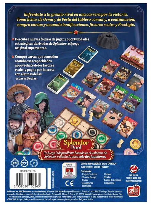 EAN 3558380100263 - Asmodee Splendor Duel Splendor Duel 30 min Juego De Cartas Estrategia imagen 2