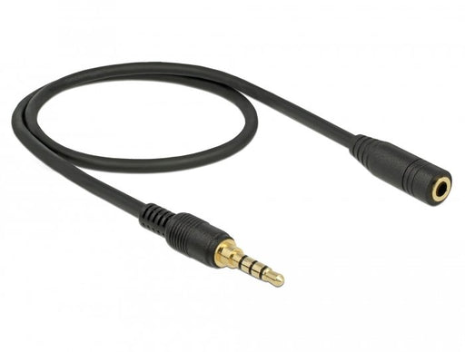 EAN 4043619856275 - DeLOCK 85627 cable de audio 0,5 m 3,5mm Negro imagen 2