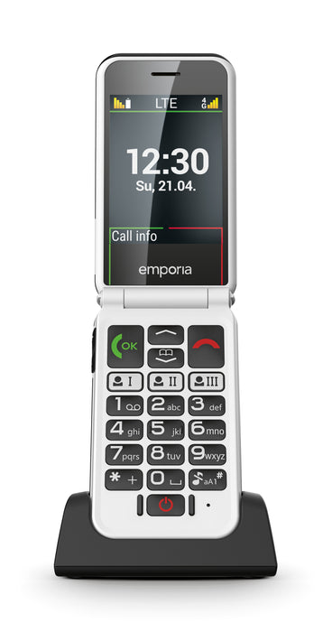 EAN 9005613168940 - Emporia SIMPLICITYglam.4G 7,11 cm (2.8") 106 g Negro Teléfono para personas mayores imagen 36