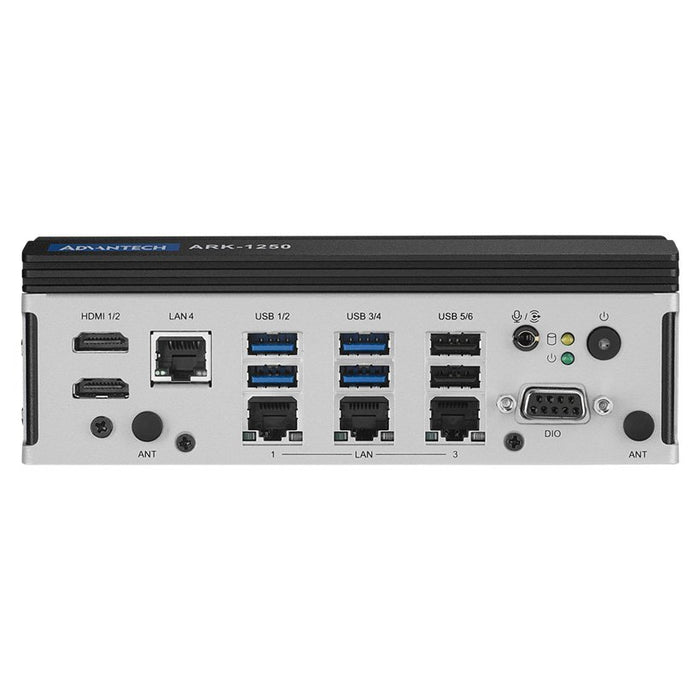 EAN 5715063710982 - Advantech ARK-1250L 1,5 GHz 1,5 kg Negro, Acero inoxidable imagen 3