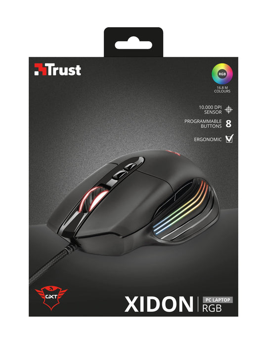 EAN 8713439235746 - Trust GXT 940 Xidon ratón Juego mano derecha USB tipo A Óptico 10000 DPI imagen 5